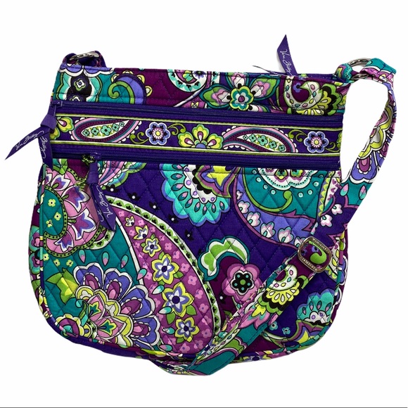 Vera Bradley Bags Like New Vera Bradley Triple Zip Hipster Bag In